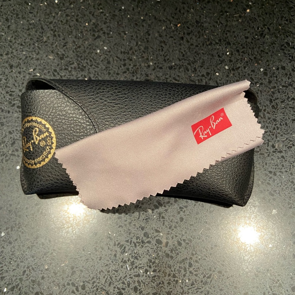 Ray-Ban Sunglasses Case with Cloth
